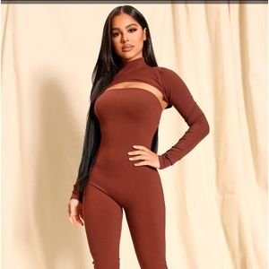 Blair snatched bolero top